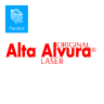 Papel Offset Alta Alvura Laser® 075 Gramas 0540X0660 Comercial Embalado com 000500 Folhas