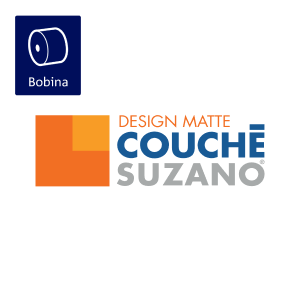 Couché Suzano® Design Matte 090 Gramas 0420X1200 Comercial Bobina com furo de 0076 mm