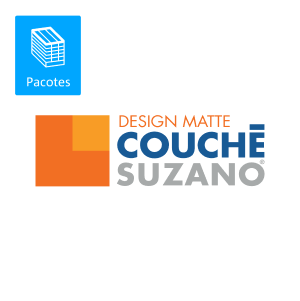 Couché Suzano® Design Matte 090 Gramas 0630X0880 Comercial Embalado com 000500 Folhas