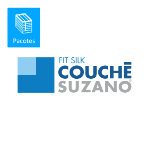 Couché Suzano® Fit Silk 070 Gramas 0880X0730 Comercial Embalado com 000500 Folhas