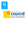 Couché Suzano® Press Matte Branco 090 Gramas 0760X1120 Comercial Pacotes com 0250 Unid.
