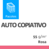 Autocopiativo Rosa CF 055 Gramas 0660X0960 Comercial Pacotes com 0500 Unid.