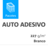 Adesivo Bopp Branco 227 Gramas 0660X0960 Comercial Pacotes com 0100 Unid.