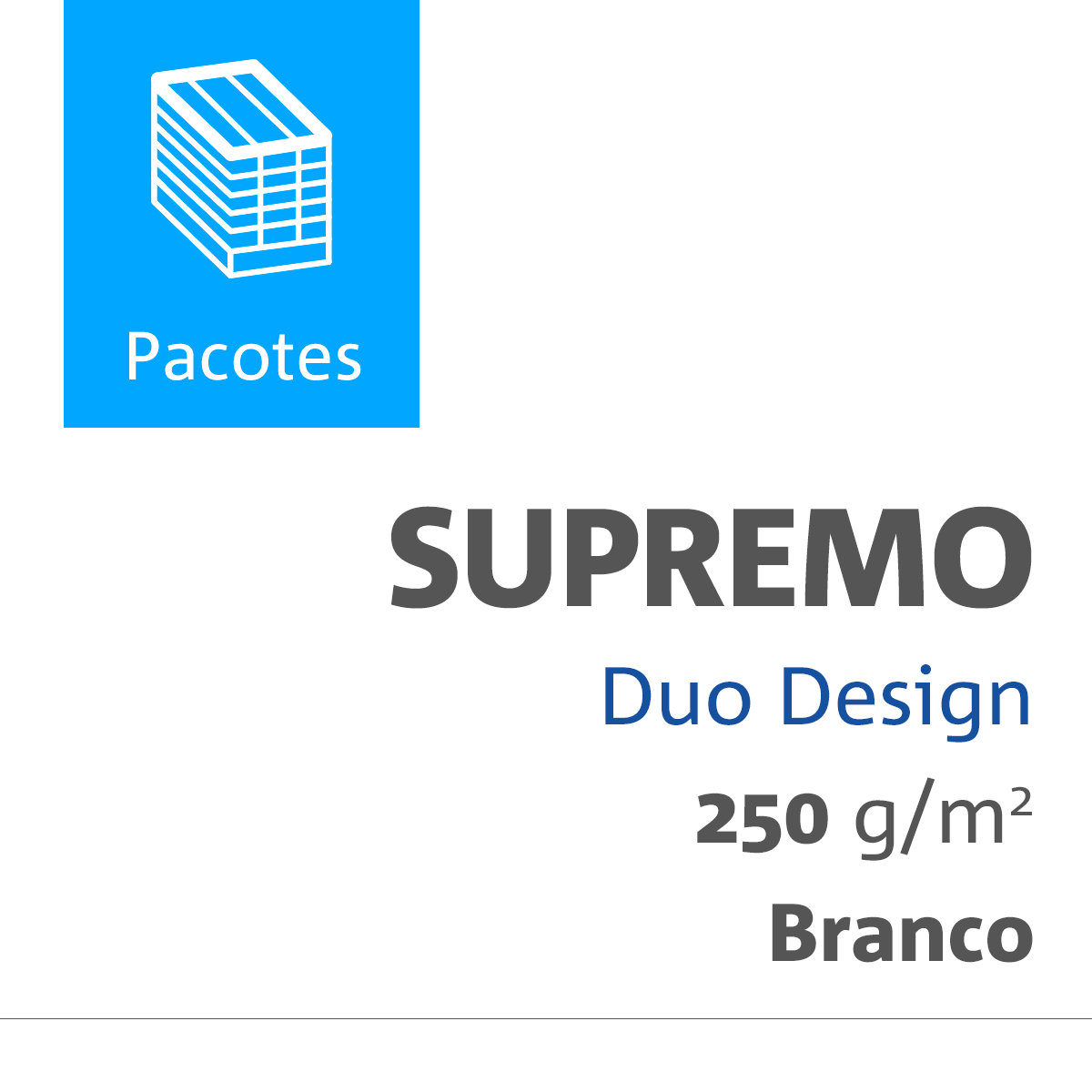 Papelcartão Duo Design® 250 Gramas 0770X1130 Comercial Embalado com 0125 Folhas