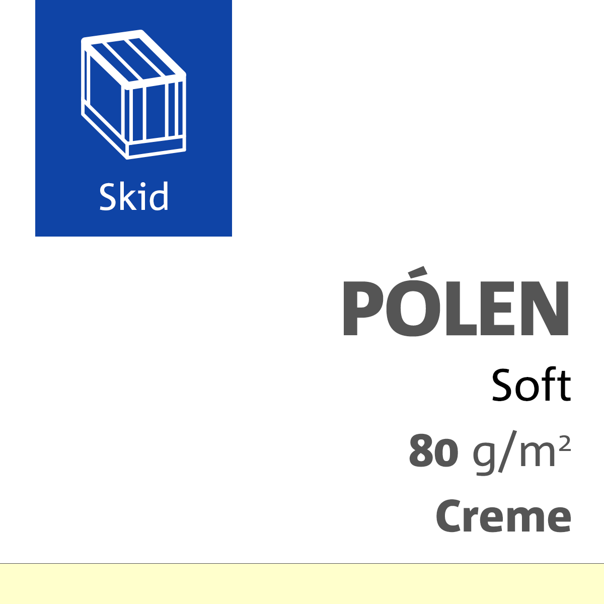 Papel Pólen® Soft 080 Gramas 0660X0960 Imune Skid com 011000 Folhas